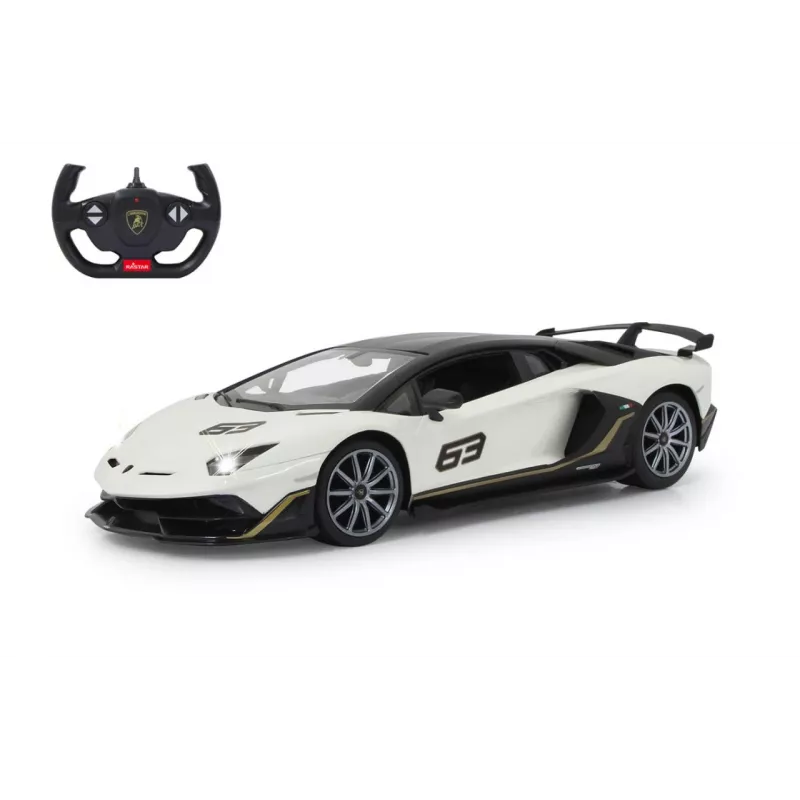 Jamara Lamborghini Aventador SVJ Performance 1:14 Balts 2.4GHz A - sporta auto - Elektriskais motors - 1:16 - Gatavs braukšanai (RTR) - Balts - zēniem (405172)