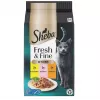 Mitrā kaķu barība Sheba Mini Fish Dishes in Sauce Fresh & Fine 6 x 50 g – mitrā barība, 6x50 g paciņas, 84% mitrums, 7,9% olbaltumvielas