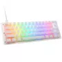 Ducky One 3 Aura balta Mini Gat B Kan US tastatūra, spēlēm, USB, QWERTY, US International