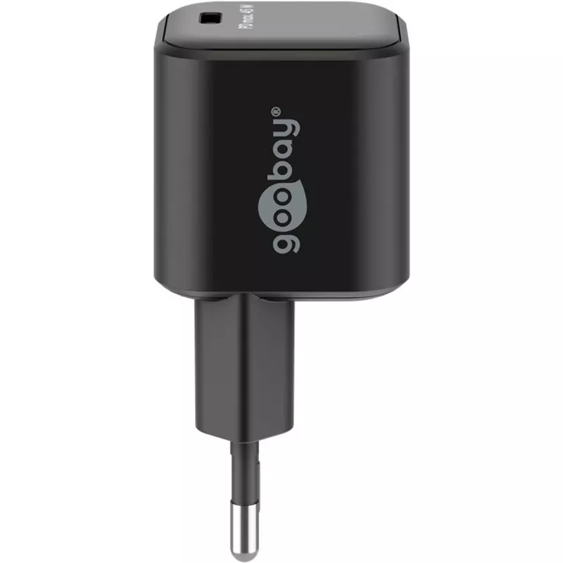 Goobay lādētājs 65331 Iekštelpu maiņstrāvas ātrā uzlāde Melns USB Type-C