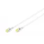 Tīkla kabelis Digitus CAT 6A U/FTP plāns ielāpu vads RJ-45 Cat6a 3m Pelēks
