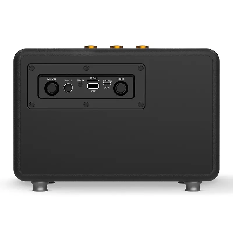 Stereo Portable Speaker Tracer M30 TWS BT Melns, Gold