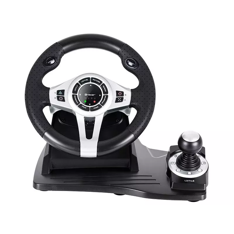 Tracer TRAJOY46524 spēļu kontrolieris Melna stūre + pedāļi PlayStation 4, PlayStation 3