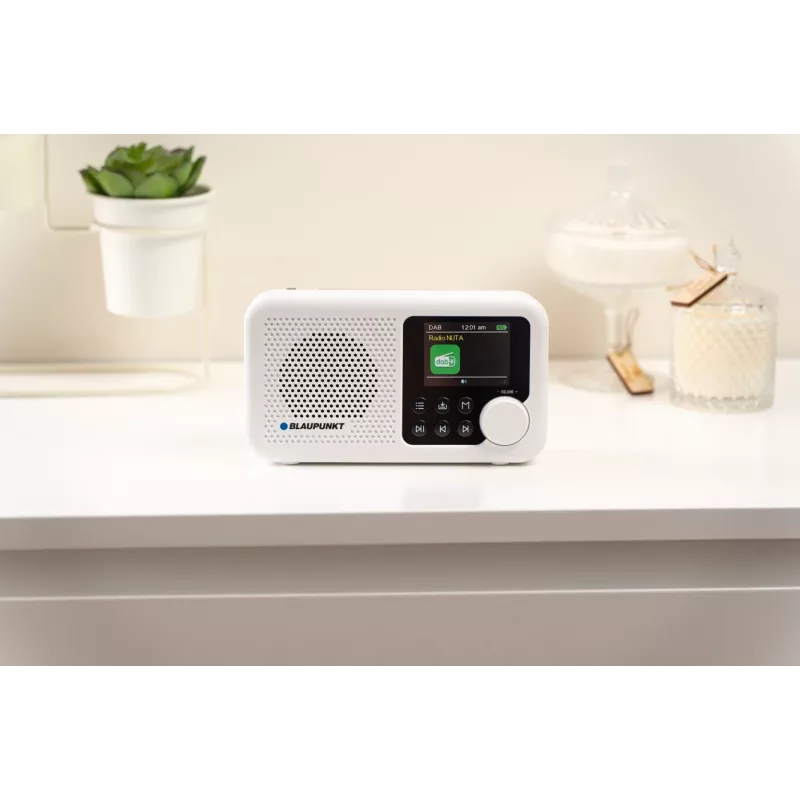 Blaupunkt DR8WH Pārnēsājamais radio Balts