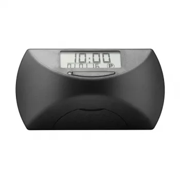 Elektroniskais stāvvietas pulkstenis Needit Park Mini — melns, ABS un stikls, CR-2450 3V, 82×25×45 mm