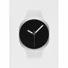 Viedpulkstenis Samsung Galaxy Watch 8 44 mm sudraba, 1,5 collu AMOLED 480x480, 5 ATM, GPS, 32 GB, 435 mAh