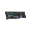 Logickeyboard ASTRA 2 DaVinci Resolve tastatūra „Mac“, pilna izmēra, vadu USB, šķērveida mehānisms, QWERTZ vācu, melna