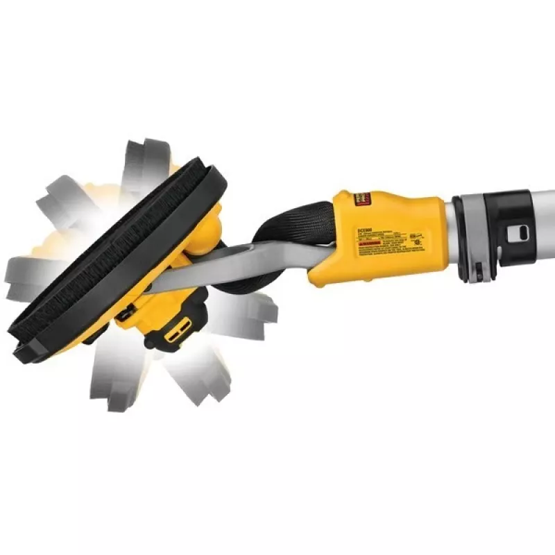 DeWALT DCE800N-XJ pārnēsājamais slīpmašīna Drywall slīpmašīna 1200 RPM Melns, Sudrabs, Dzeltens