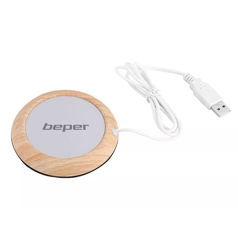 Krūzes sildītājs Beper P201UTP003 Sudraba koks