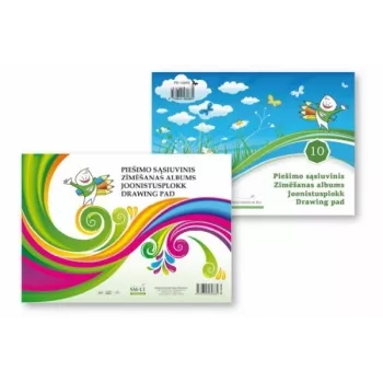 Zīmēšanas bloks SMLT PS-20(80) A4 80 g/m² 20 loksnes