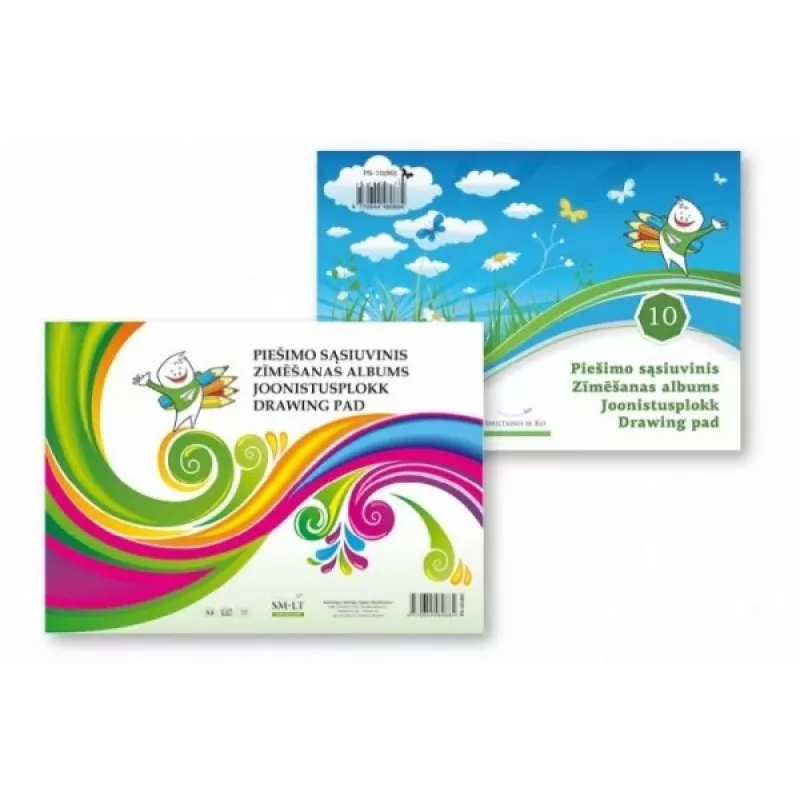 Zīmēšanas bloks SMLT PS-20(80) A4 80 g/m² 20 loksnes