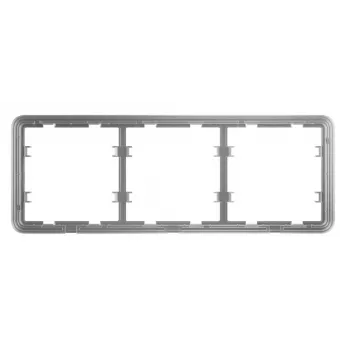 Ajax SMART SWITCH FRAME 3SEATS modelis 52189 rāmis viedajiem slēdžiem piestiprināšanai pie sienas