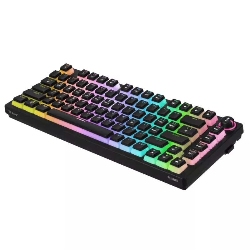 Gaming tastatūra Savio SAVGK-PHENIX RED PUDDING Mechanical RGB Wireless