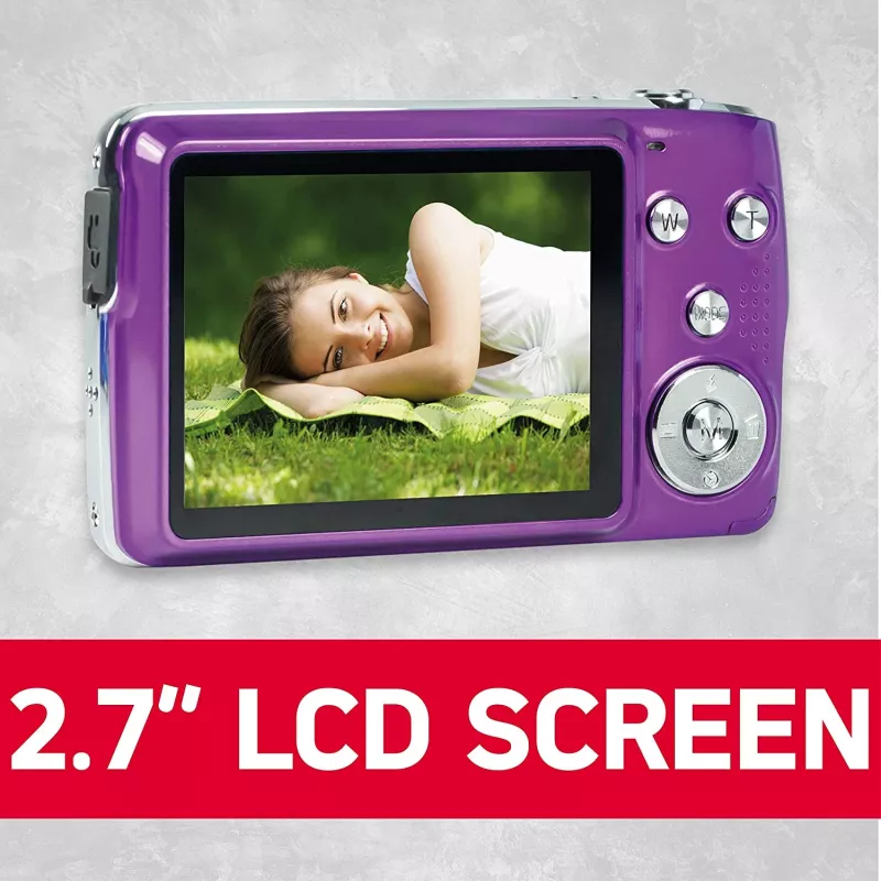 Agfa Photo DC8200 Purple + Maciņš + SD karte 16GB