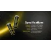 AKUMULATORS UZLĀDĒJAMS LI-ION 3,6V/NL2153HPI(5300MAH) NITECORE