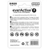 Uzlādējama baterija everActive EVHRL20-10000 D NiMH 1,2 V 2 gab.