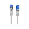 Tīkla kabelis LANBERG PCF6A-10CC-0150-S Cat6a S/FTP RJ-45 — 1,5 m, pelēks
