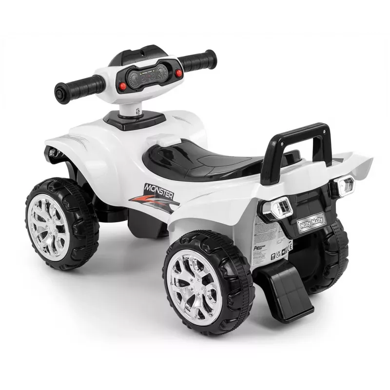 Braucamā rotaļlieta milly mally Vehicle Monster balta — modelis 5694