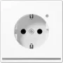 JUNG LS 1520-O WW LNW - F tips - 1 modulis(-ļi) - 2P - Balta - Termoplasts - Strāva