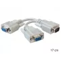 Seriālais kabelis DeLOCK 65403 Bēšs 0,17 m DB-9