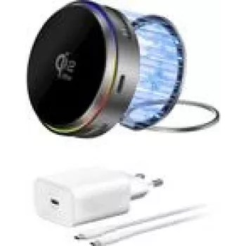 4smarts 541761 strāvas adapteris, pelēks