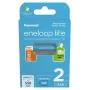 Uzlādējamās baterijas PANASONIC ENELOOP LITE AAA 550 mAh 2 gab. (BK-4LCCE/2CP)