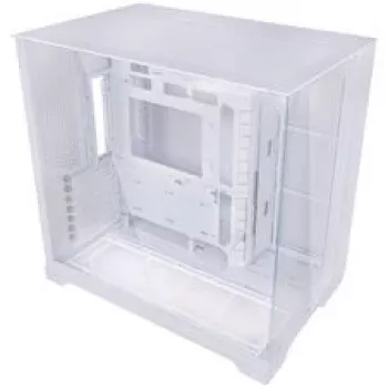 Lian Li O11 Vision Compact - Balts + 3x UNI FAN SL-INF 120 ARGB Reverse Blade PWM ventilators - 120mm (iesk. kontrolieri)