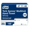 Lapiņu dvieļu papīrs Tork Xpress Multifold Universal H2 2 kārtas, 23,4 x 21,3 cm (20 gab.)