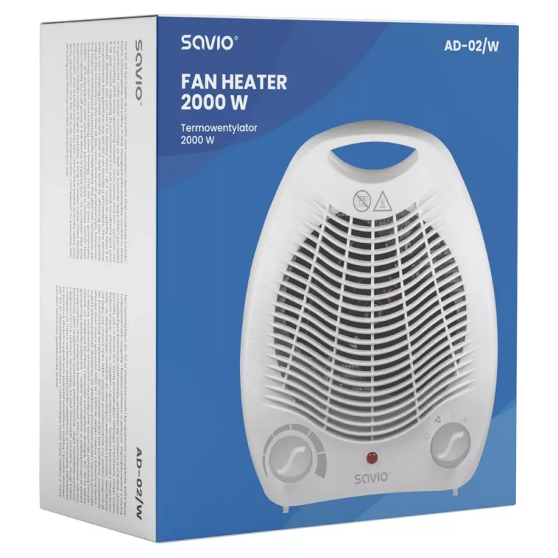 Savio AD-02 W mājsaimniecības ventilators balts
