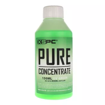 XSPC Pure dzesēšanas šķidruma koncentrāts, 150 ml - zaļš, UV