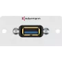 USB kontaktligzda Kindermann 7444000828