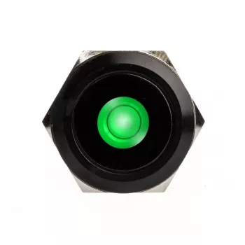 DimasTech PD220 pretvandālu 25 mm spiedpoga Melnsline Dot RGB