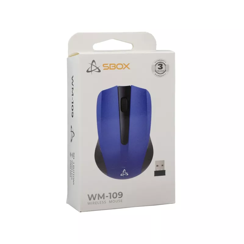 SBOX WM-109 zila USB A tipa pele