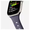 Band Nomad Tempo Band violeta Rubber, Saderīga with smartwatch, 18 mm width, wrist 135–175 mm