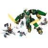 LEGO NINJAGO komplekts 71845 Lloyd’s Jet Mech — 1112 detaļas, 5 minifigūras, kustīgi spārni, augstums 240 mm