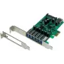PCIe USB 3.0 kontrollera karte Renkforce 1195033 — 6 USB 3.0 pieslēgvietas + 1 iekšējā pieslēgvieta