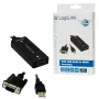 Video kabeļa adapteris LogiLink CV0060 melns