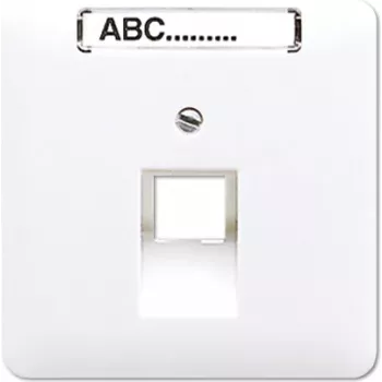 JUNG CD 569-1 NAUA WW - Balta - Termoplasts - RJ-45