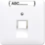 JUNG CD 569-1 NAUA WW - Balta - Termoplasts - RJ-45