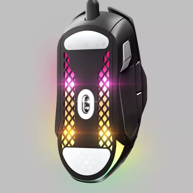 Steelseries Aerox 5 peles labās puses Right-hand USB Typee-A Optical 18000 DPI