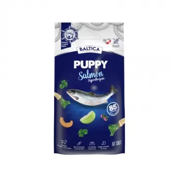 BALTICA Excellent Puppy Salmon vidējām un lielajām šķirnēm - sausā suņu barība - 3kg
