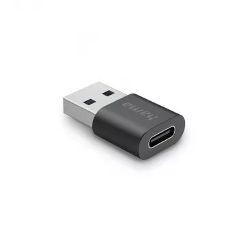 Hama USB adapteris, USB-A spraudnis - USB-C ligzda, USB 3.2 Gen2, 10 Gbit/s