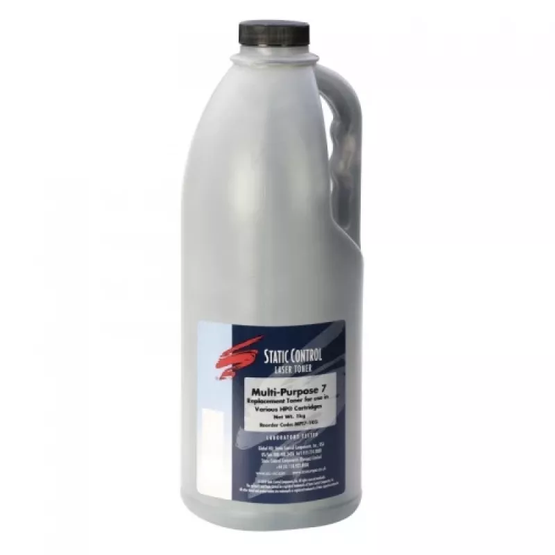 Toner Powder Static Control for HP CB435/285/278/436 Melns 1 kg, refill toner