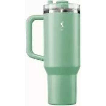 Izolēta krūze Lurch Big Cup tumši salvijas krāsā 1,2 l dubultsienu vakuuma nerūsējošais tērauds