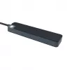 USB-C centrmezgls HYPER HD4101BKGL — 5 portu (USB-C, USB 3.2 Gen1 A tipa, HDMI 4K), 5000 Mbit/s, melns