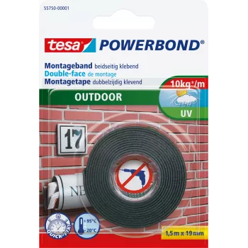 Montāžas lente TESA Powerbond OUTDOOR 1,5 m