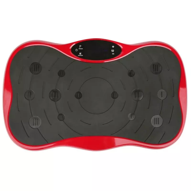 Extralink Vibration Platform for Exercise Fitness Moonwalk Spinmove Red