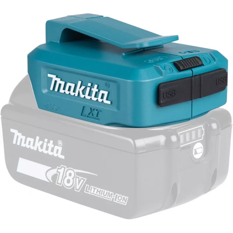 Makita LXT ADP05 - Ārējais akumulators - 4,2 A - 2 izejas pieslēgvietas (2 x USB)