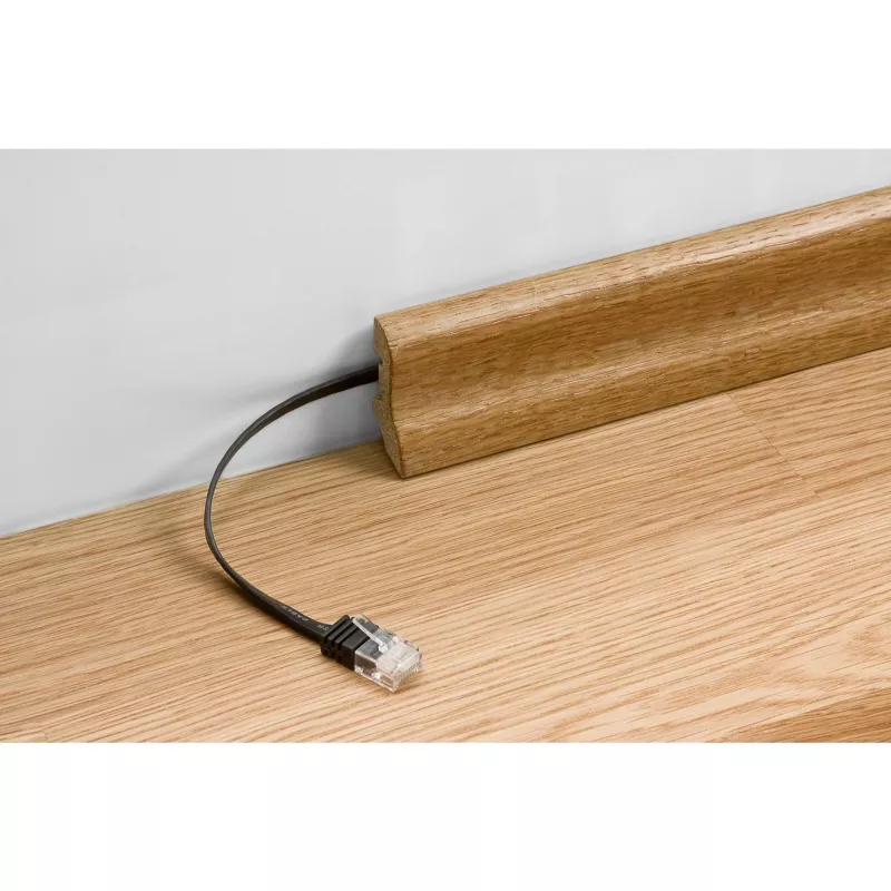 Goobay 95386 Ethernet komutācijas kabelis, melns
