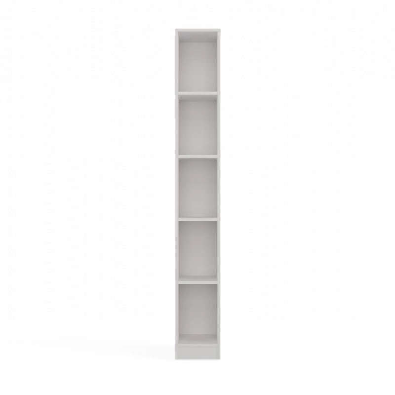 top e shop grāmatplaukts REGAŁ R25 25 cm balts — vienas sekcijas grāmatplaukts